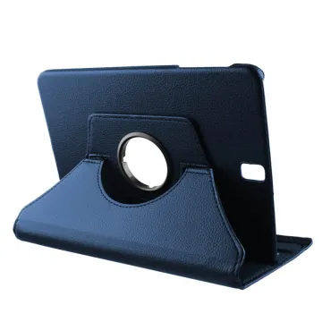 VOLTE-TEL LEATHER BOOK ROTATING STAND ΘΗΚΗ SAMSUNG TAB A 2017 T385 8in BLUE