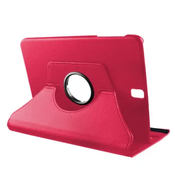 VOLTE-TEL LEATHER BOOK ROTATING STAND ΘΗΚΗ SAMSUNG TAB A 2017 T385 8in PINK