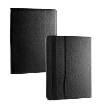 VOLTE-TEL LEATHER BOOK STAND ΘΗΚΗ TABLET 8.5in - 11.2in (25,4cm x 18cm) UNIVERSAL BLACK