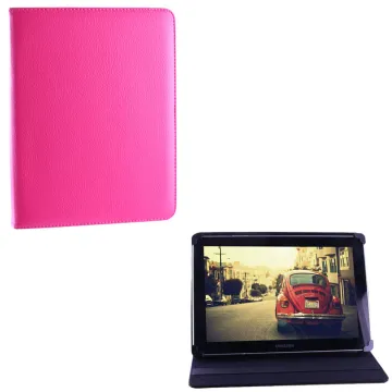 VOLTE-TEL LEATHER BOOK STAND ΘΗΚΗ TABLET 11.2in - 14.6in (34,1cm x 24cm) UNIVERSAL FUCHSIA