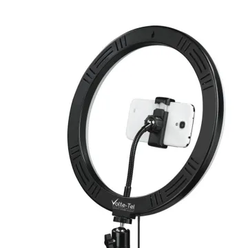VOLTE-TEL VT124 3 COLOR LED SELFIE RING LIGHT 12