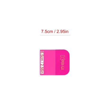 HYPER-FIX ΕΥΚΑΜΠΤΗ ΣΠΑΤΟΥΛΑ ΣΙΛΙΚΟΝΗΣ ΓΙΑ FILM ΚΑΙ TEMPERED GLASS SMALL (6,5x7,5CM) ΡΟΖ