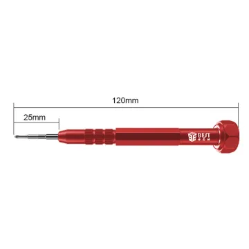 BEST BST-9903 ΚΑΤΣΑΒΙΔΙ ΑΚΡΙΒΕΙΑΣ ΑΛΟΥΜΙΝΙΟΥ ΓΙΑ IPHONE ΣΤΑΥΡΟΣ 2.5x25mm
