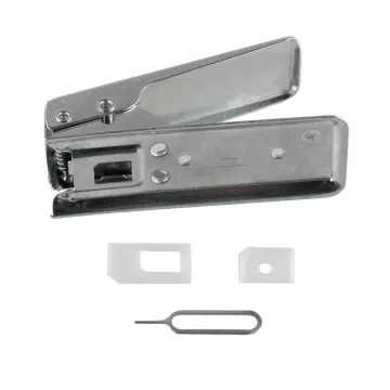 SIM CARD CUTTER ΑΠΟ SIM ΣΕ NANO SIM + ADAPTORS + SIM OPEN TOOL