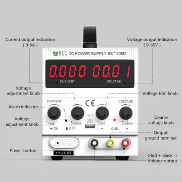 ΨΗΦΙΑΚΟ ΤΡΟΦΟΔΟΤΙΚΟ ΠΑΓΚΟΥ BEST TOOL BST-305D 50W 30V 5A USB PORTS 5 5V 7A + 12V QC3.0