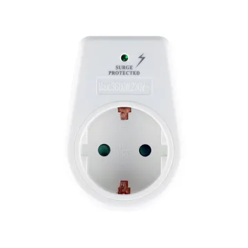 VOLTE-TEL ΑΝΤΑΠΤΟΡΑΣ ΣΟΥΚΟ ΑΝΤΑΠΤΟΡΑΣ 250V 16A 3680W 250V 16A 3680W ΜΕ ΠΑΙΔΙΚΗ ΠΡΟΣΤΑΣΙΑ + ΥΠΕΡΤΑΣΗΣ + LED ΑΣΠΡΟ