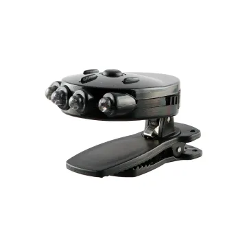 VOLTE-TEL ΦΑΚΟΣ ΚΕΦΑΛΗΣ ΜΕ CLIP 4 LED BLACK (2xCR2032)