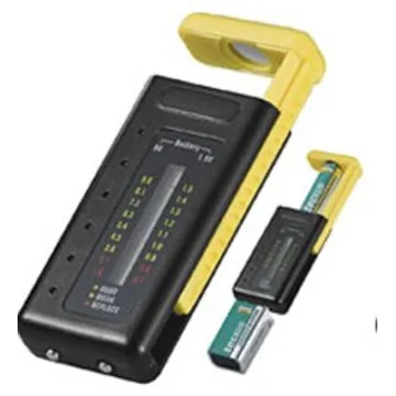 BATTERY TESTER BT 4 ΜΕ LCD