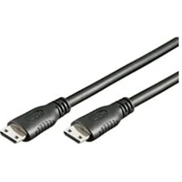 HDMI mini CABLE 19 PIN 2.5m (HDMI mini 1.3) BLACK
