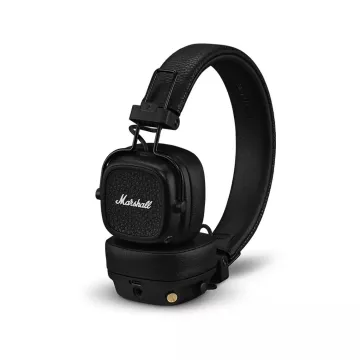 MARSHALL OVERHEAD MAJOR V 100 ΩΡΕΣ ΛΕΙΤΟΥΡΓΙΑΣ BT V5.3 BLACK OR