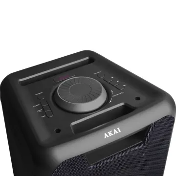 AKAI 800 PARTY SPEAKER ΦΟΡΗΤΟ BLUETOOTH 5.0 ΜΕ LED, TWS ΣΥΝΔΕΣΗ ΜΕ ΔΕΥΤΕΡΟ ΥΠΟΔΟΧΗ ΓΙΑ ΜΙΚΡΟΦΩΝΟ ΟΡΓΑΝΟ 60W ΓΙΑ ΚΑΡΑΟΚΕ
