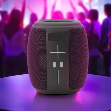 AKAI ABTS-V5 ΦΟΡΗΤΟ ΜΙΝΙ ΗΧΕΙΟ BLUETOOTH ΜΕ USB, SD, FM, AWS, LED 5W, HANDSFREE ΜΑΥΡΟ