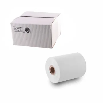 ΧΑΡΤΟΤΑΙΝΙΑ ΘΕΡΜΙΚΗ ΤΑΜΕΙΑΚΗΣ/POS 57Χ40mm ΜΗΚΟΣ 15m 48 gr/m2 Φ13 1 ΤΕΜ. 60/ΚΟΥΤΙ