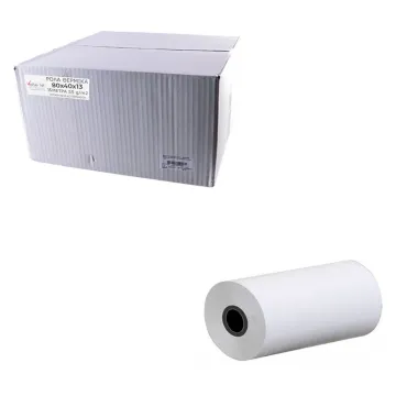 ΧΑΡΤΟΤΑΙΝΙΑ ΘΕΡΜΙΚΗ ΤΑΜΕΙΑΚΗΣ/POS 80Χ40mm ΜΗΚΟΣ 15m 55 gr/m2 Φ13 1 ΤΕΜ. 60/ΚΟΥΤΙ