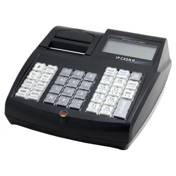 ΤΑΜΕΙΑΚΗ ΜΗΧΑΝΗ IP CASH II RETAIL WiFi & LAN με ΗΛΕΚΤΡΟΝΙΚΟ ΗΜΕΡΟΛΟΓΙΟ ΜΑΥΡΗ - ΣΥΝΔΕΣΗ ΜΕ TAXISNET