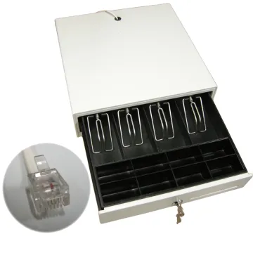 ΣΥΡΤΑΡΙ ΤΑΜΕΙΑΚΗΣ ΜΗΧΑΝΗΣ ΜΕΣΑΙΟ 6Ω RJ10 4PIN WHITE (33x33x10)