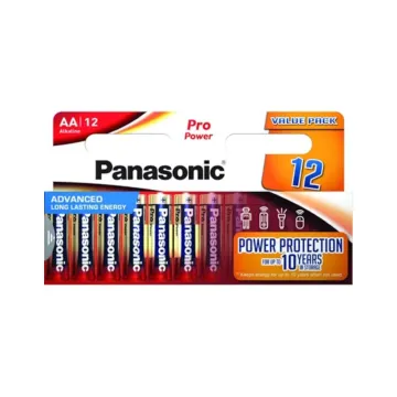 PANASONIC ΜΠΑΤΑΡΙΕΣ ΑΛΚΑΛΙΚΕΣ AA LR06 1.5V ALKALINE PRO POWER 12/BLISTER