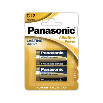 PANASONIC ΜΠΑΤΑΡΙΕΣ ΑΛΚΑΛΙΚΕΣ C LR14 1.5V ALKALINE 2/BLISTER