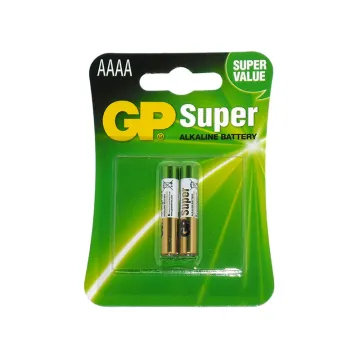 GP ΜΠΑΤΑΡΙΕΣ ΑΛΚΑΛΙΚΕΣ AAAA LR08 25A/ LR61/ LR8D425/MN2500/ MX2500/ E96 SUPER ALKALINE 2/BLISTER
