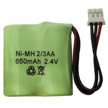 ΜΠΑΤΑΡΙΑ ΕΠΑΝΑΦΟΡΤΙΖΟΜΕΝΗ 2/3ΑΑ 2.4V 650mAh (XALIO)