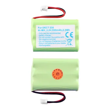 DECT ΜΠΑΤΑΡΙΑ ΕΠΑΝΑΦΟΡΤΙΖΟΜΕΝΗ AAA 230/T357 3.6V 600mAh 2.2Wh Ni-MH