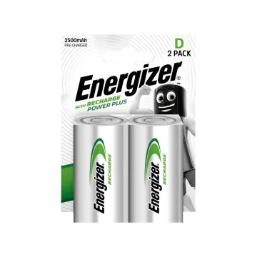 ENERGIZER ΜΠΑΤΑΡΙΕΣ ΕΠΑΝΑΦΟΡΤΙΖΟΜΕΝΕΣ D/HR20 1.2V 2500mAh Ni-MH 2/BLISTER