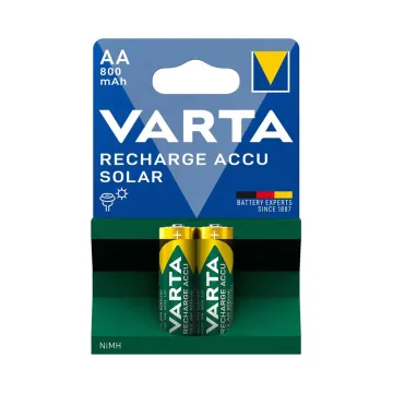 VARTA ΜΠΑΤΑΡΙΕΣ ΕΠΑΝΑΦΟΡΤΙΖΟΜΕΝΕΣ ΑΑ/HR06 1.2V 800mAh Ni-MH ACCU SOLAR 2/BLISTER