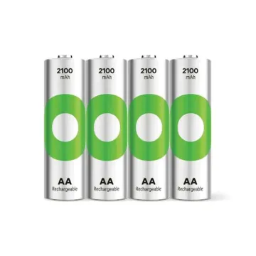 GP ΜΠΑΤΑΡΙΕΣ ΕΠΑΝΑΦΟΡΤΙΖΟΜΕΝΕΣ AA/HR06 1.2V 2100mAh Ni-MH RECYKO READY TO USE 4/BLISTER