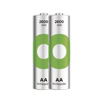 GP ΜΠΑΤΑΡΙΕΣ ΕΠΑΝΑΦΟΡΤΙΖΟΜΕΝΕΣ AA/HR06 1.2V 2600mAh Ni-MH RECYKO READY TO USE 2/BLISTER