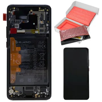 HUAWEI MATE 20 PRO ΟΘΟΝΗ OLED + TOUCH SCREEN + LENS + FRAME + BATTERY 02352FRL BLACK ORIGINAL SERVICE PACK