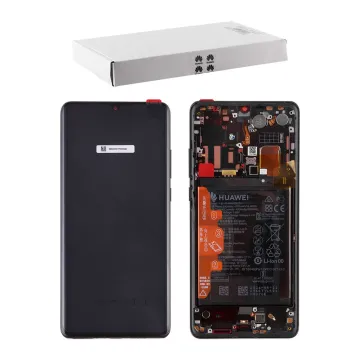 HUAWEI P30 PRO NEW EDITION ΟΘΟΝΗ OLED + TOUCH SCREEN + LENS + BATTERY + FRAME 02354NAC BLACK ORIGINAL SERVICE PACK