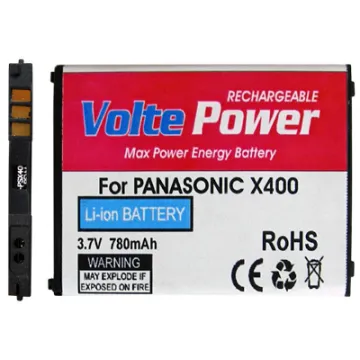 ΜΠΑΤΑΡΙΑ PANASONIC X400 780mAh Li-ion VoltePower
