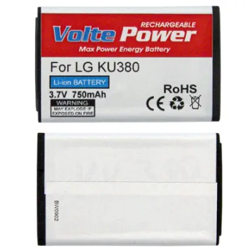 ΜΠΑΤΑΡΙΑ LG KU380/KP100/CE110 750mAh Li-ion(LGIP-430A)VoltePower