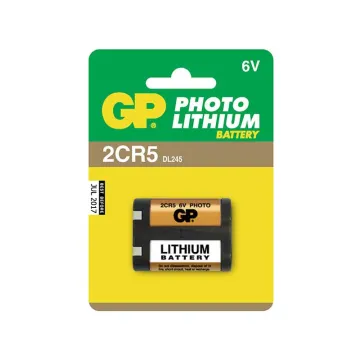 GP ΜΠΑΤΑΡΙΕΣ ΦΩΤΟΓΡΑΦΙΚΗΣ ΛΙΘΙΟΥ 2CR5 6V Li-ion 1/BLISTER