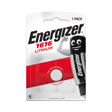 ENERGIZER ΜΠΑΤΑΡΙΕΣ ΝΟΜΙΣΜΑΤΟΣ ΛΙΘΙΟΥ CR1616 3V 55mAh Li-ion 1/BLISTER