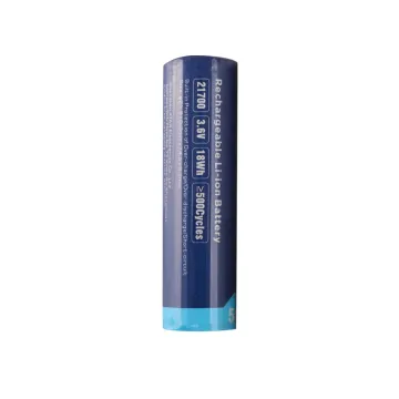 XTAR ΜΠΑΤΑΡΙΑ ΕΠΑΝΑΦΟΡΤΙΖΟΜΕΝΗ ΛΙΘΙΟΥ 21700 3.6V 5000mAh Li-ion ΜΕ ΠΡΟΣΤΑΣΙΑ