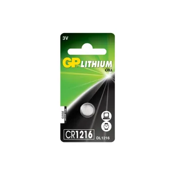GP ΜΠΑΤΑΡΙΕΣ ΝΟΜΙΣΜΑΤΟΣ ΛΙΘΙΟΥ CR1216 3V Li-ion 1/BLISTER