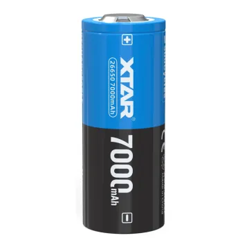 XTAR ΜΠΑΤΑΡΙΑ ΕΠΑΝΑΦΟΡΤΙΖΟΜΕΝΗ ΛΙΘΙΟΥ 26650 3.6V 7000mAh Li-ion ΜΕ ΠΡΟΣΤΑΣΙΑ