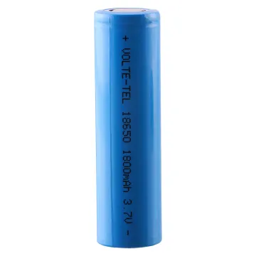 VOLTE-TEL ΜΠΑΤΑΡΙΑ ΕΠΑΝΑΦΟΡΤΙΖΟΜΕΝΗ ΛΙΘΙΟΥ 18650 3.7V 1800mAh Li-ion ΜΕ ΠΡΟΣΤΑΣΙΑ