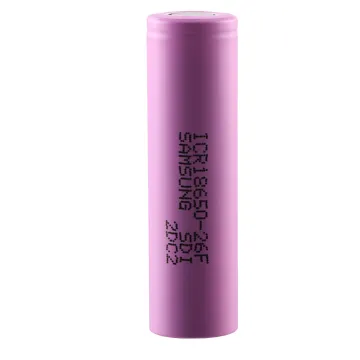 SAMSUNG ΜΠΑΤΑΡΙΑ ΕΠΑΝΑΦΟΡΤΙΖΟΜΕΝΗ ΛΙΘΙΟΥ 18650 3.7V 2600mAh Li-ion ΜΕ ΠΡΟΣΤΑΣΙΑ