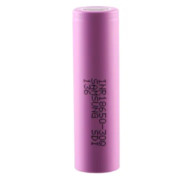 SAMSUNG ΜΠΑΤΑΡΙΑ ΕΠΑΝΑΦΟΡΤΙΖΟΜΕΝΗ ΛΙΘΙΟΥ 18650 3.7V 3000mAh Li-ion ΜΕ ΠΡΟΣΤΑΣΙΑ