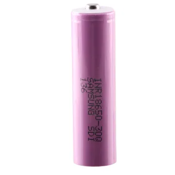 SAMSUNG ΜΠΑΤΑΡΙΑ ΕΠΑΝΑΦΟΡΤΙΖΟΜΕΝΗ ΛΙΘΙΟΥ 18650 3.7V 3000mAh Li-ion ΜΕ ΠΡΟΣΤΑΣΙΑ ΚΑΙ ΚΕΦΑΛΗ