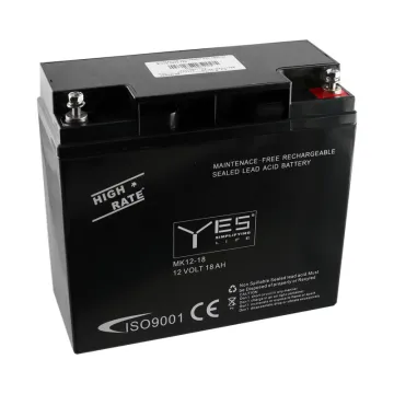 YES ΜΠΑΤΑΡΙΕΣ ΜΟΛΥΒΔΟΥ 12V 18Ah (181X77X167)