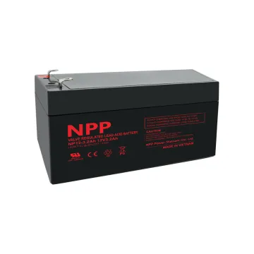 NPP ΜΠΑΤΑΡΙΕΣ ΜΟΛΥΒΔΟΥ 12V 3.2Ah (134X67X60) ΑΚΡΟΔΕΚΤΗΣ T1/F1 4,75mm
