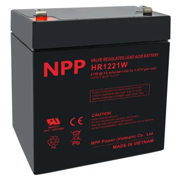 NPP ΜΠΑΤΑΡΙΕΣ ΜΟΛΥΒΔΟΥ 12V 5Ah 21W (89X69X100) ΑΚΡΟΔΕΚΤΗΣ T2/F2 6,35mm