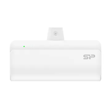 SILICON POWER POWER BANK QD50 5000mAh 20W PD OUTPUT TYPE C 5V-3A/9V-2.22A/12V-1.67A/ INPUT TYPE C 5V-2.4A WHITE