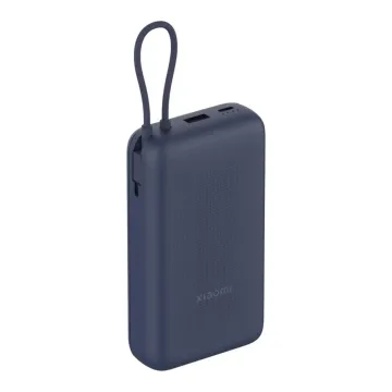 XIAOMI POWER BANK BHR8975GL 20000mAh 2 X 3A USB-C FAST CHARGE (INTEGRATED USB-C CABLE) 33W BLUE OR