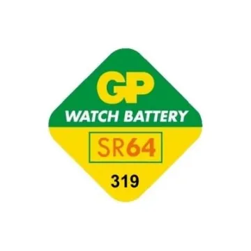 GP ΜΠΑΤΑΡΙΕΣ ΡΟΛΟΓΙΟΥ 319/SR527/SR64 1.55V 20mAh SILVER OXIDE 1 ΤΕΜ. 10/BLISTER