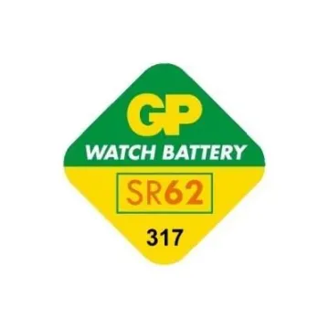 GP ΜΠΑΤΑΡΙΕΣ ΡΟΛΟΓΙΟΥ 317/SR516/SR62 1.55V 11.5mAh SILVER OXIDE 1 ΤΕΜ. 10/BLISTER