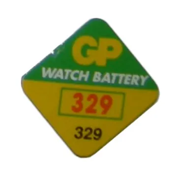 GP ΜΠΑΤΑΡΙΕΣ ΡΟΛΟΓΙΟΥ 329/SR731W 1.55V 37mAh SILVER OXIDE 1 ΤΕΜ. 10/BLISTER
